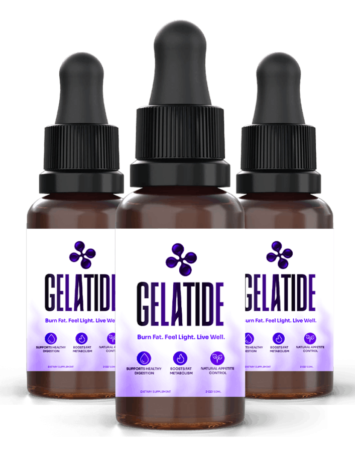 Gelatide 3 bottle